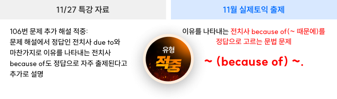 106번 문제 추가 해설 적중
