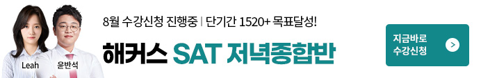 sat 저녁종합반